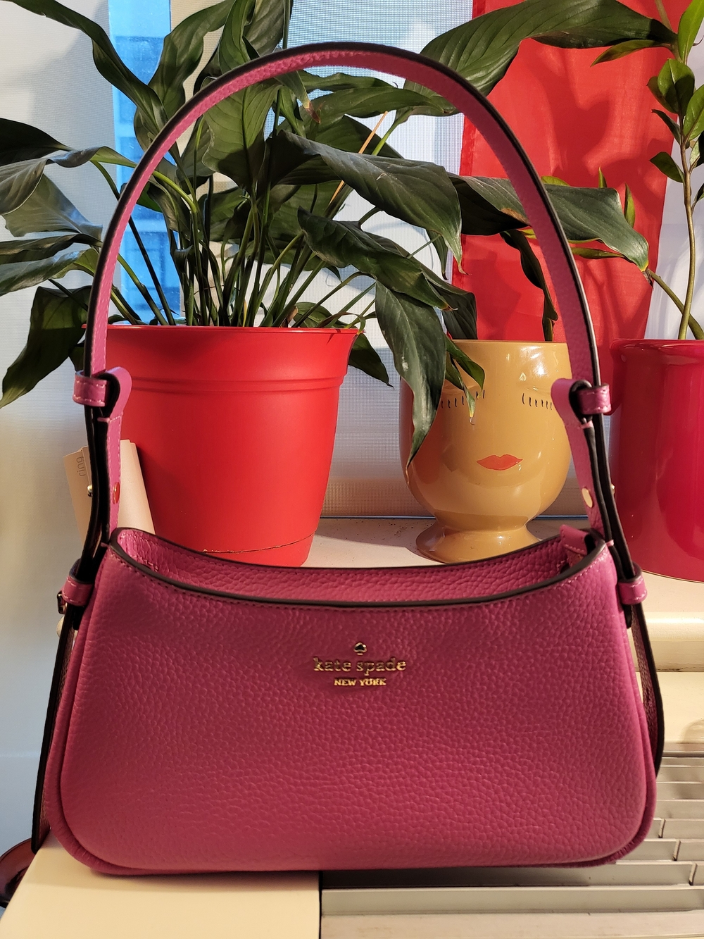Kate Spade Juliette Pink Shoulder Bag - New